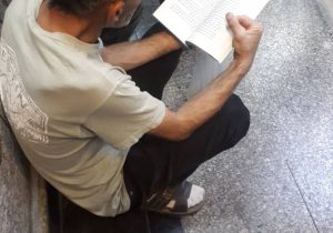 این مرد، ویژه‌ترین مسافر متروی تهران است