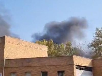 آتش سوزی مجدد در انبار وزارت دفاع در نوبنیاد