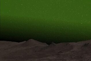 آسمان مریخ برای اولین بار در تاریخ سبز شد! +علت