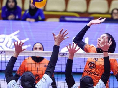 لیگ برتر والیبال بانوان| برتری سایپا در دربی تهران و کسب اولین برد مس