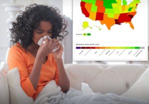 تعداد بیماران تنفسی در آمریکا به شدت افزایش یافت