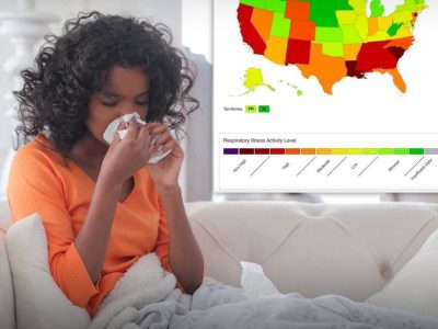 تعداد بیماران تنفسی در آمریکا به شدت افزایش یافت