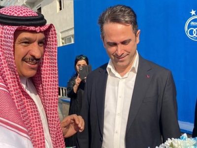 حضور سفیر کشور عربستان در محل تمرین استقلال