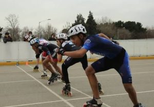 برگزاری رقابت‌های اسکیت سرعتی جوانان و بزرگسالان در آزادی