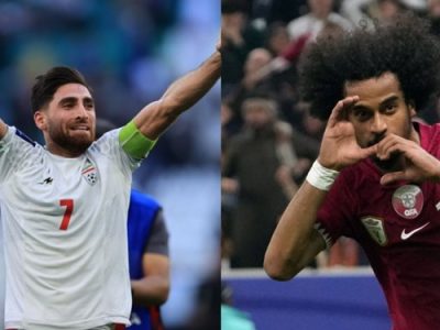 مقایسه آمار کاپیتان ایران با قطر توسط AFC