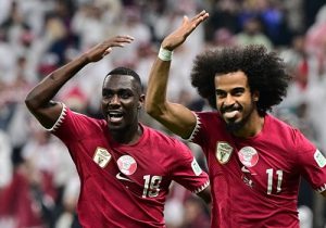 لحظه قهرمانی قطر در جام ملت های آسیا