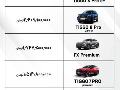 قیمت جدید محصولات مدیران خودرو اعلام شد +جدول