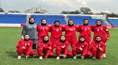 پیروزی دختران جوان برابر ترکمنستان