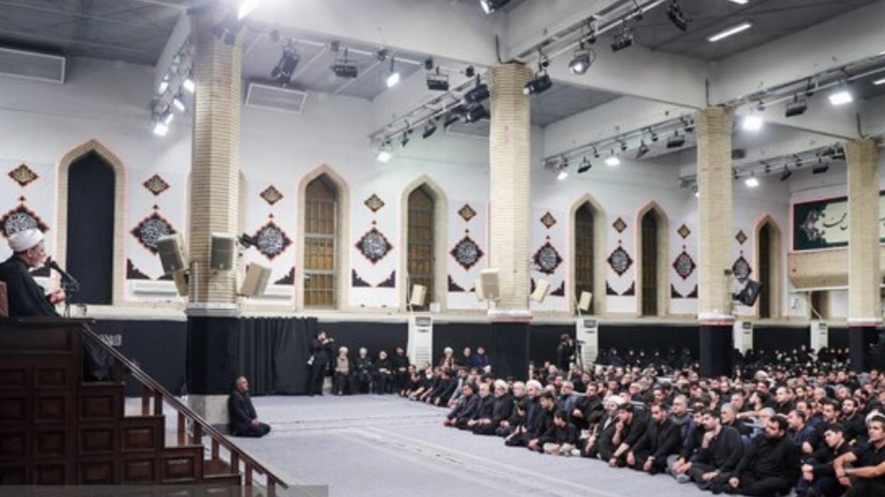 مراسم شام غریبان حسینی در حسینیه امام خمینی (ره) برگزار شد