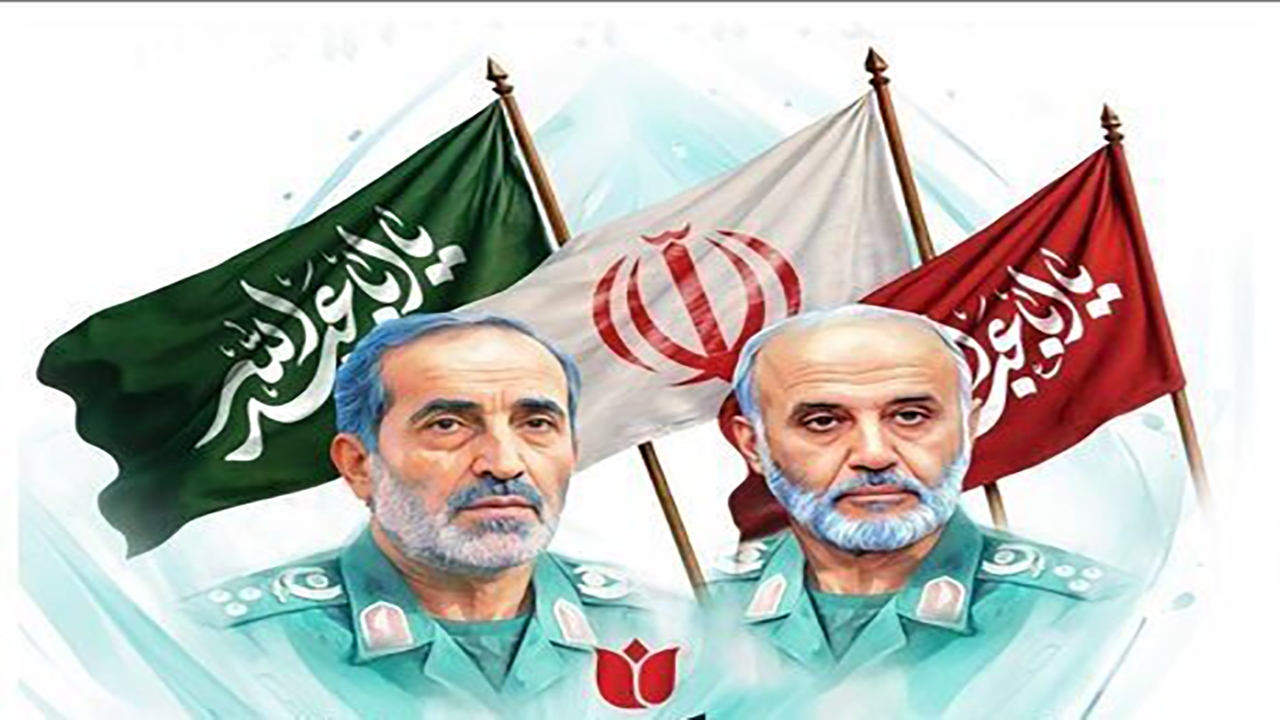 مراسم گرامیداشت سرداران «رشید» و «شادمانی»