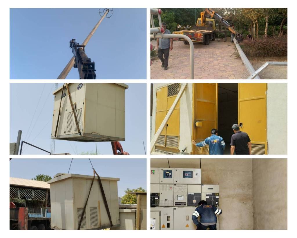 بوستان ۱۸ هکتاری مادر مجهز به ترانس برق مستقل شد