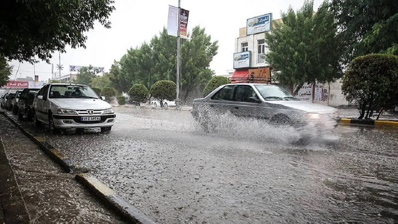 هشدار سطح نارنجی برای هفت استان