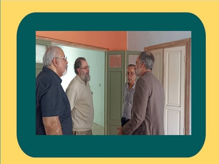 بازدید مسئولان از سینماگران خسارت دیده در جنگ