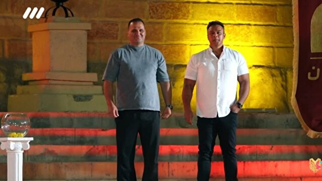 بازگشت رضا قرایی به قاب تلویزیون پس از سال‌ها دوری از مسابقات مردان آهنین + فیلم