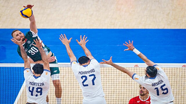 لیگ ملت‌های والیبال مردان ۲۰۲۵؛ تجربه عقاب‌ها به جوانی شاگردان پیاتزا چربید