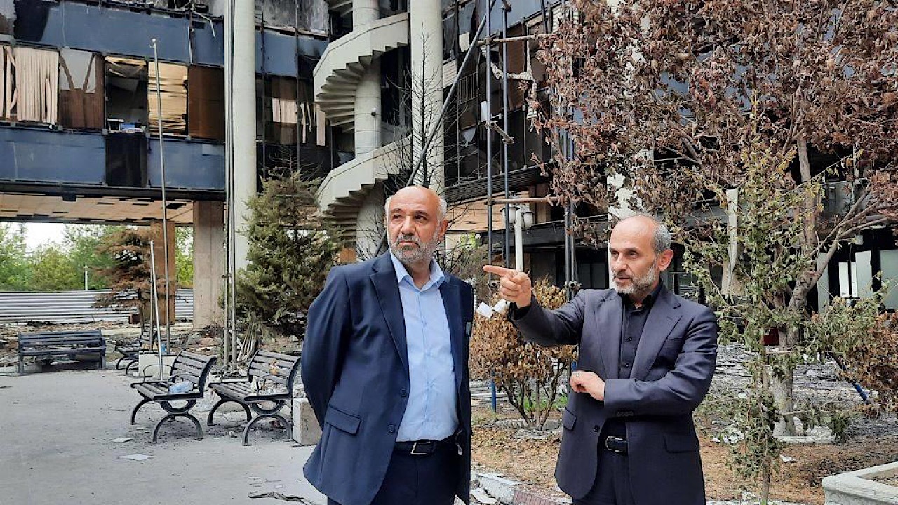 جبلی: بخشی از استودیوی شبکه خبر به عنوان نماد مقاومت باقی می‌ماند