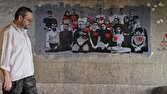 «نام جاوید وطن» به تصویر کشیده شد/ روایت نقاشی شهدا بر دیوار خیابان‌های تهران