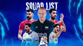 فهرست پیاتزا برای قهرمانی جهان اعلام شد/ معرفی ۲۵ بازیکن ایران به فدراسیون جهانی