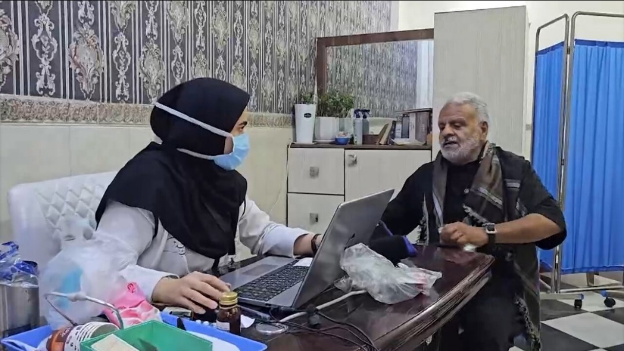 پوشش درمانی ۲۴ ساعته زائران کربلای معلی + فیلم