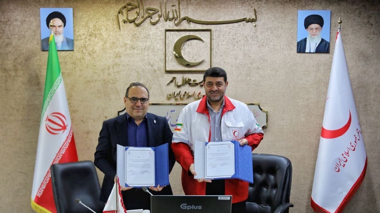 تفاهم‌نامه جمعیت هلال احمر و دانشگاه علوم پزشکی ایران برای تقویت تعاملات