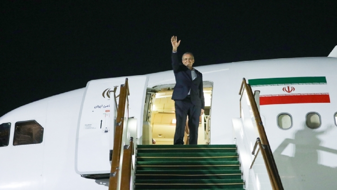 پزشکیان اسلامآباد را به مقصد تهران ترک کرد