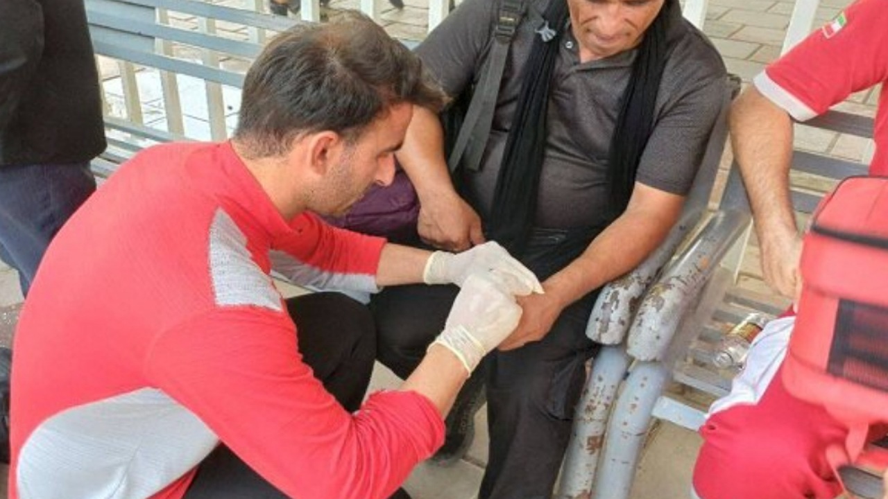 ویزیت بیش از ۳۱ هزار نفر از زائران در معرض گرمازدگی