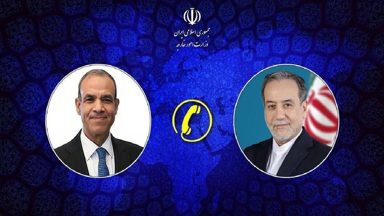 گفت‌وگوی تلفنی وزیر امور خارجه با وزیر امور خارجه مصر