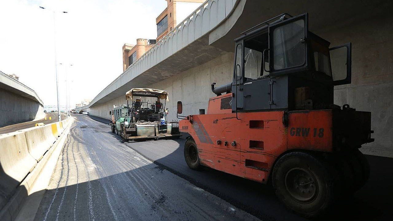 تقاطع غیرهمسطح بزرگراه شهید آبشناسان-جنت‌آباد در آستانه بهره برداری