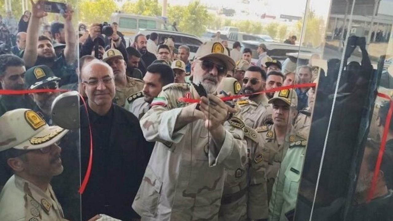 افتتاح استودیو پلیس با حضور سردار رادان