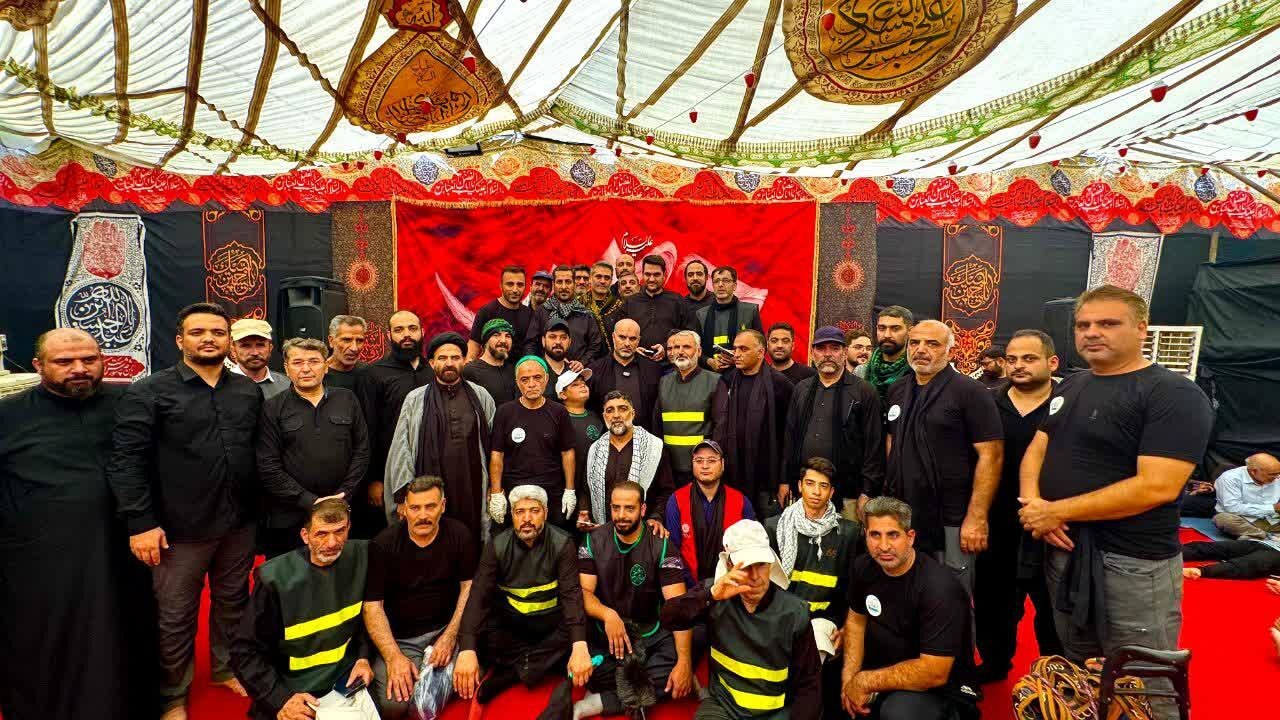 بازدید توکلی‌زاده از مقر ستاد اربعین شهرداری تهران در شهر کاظمین