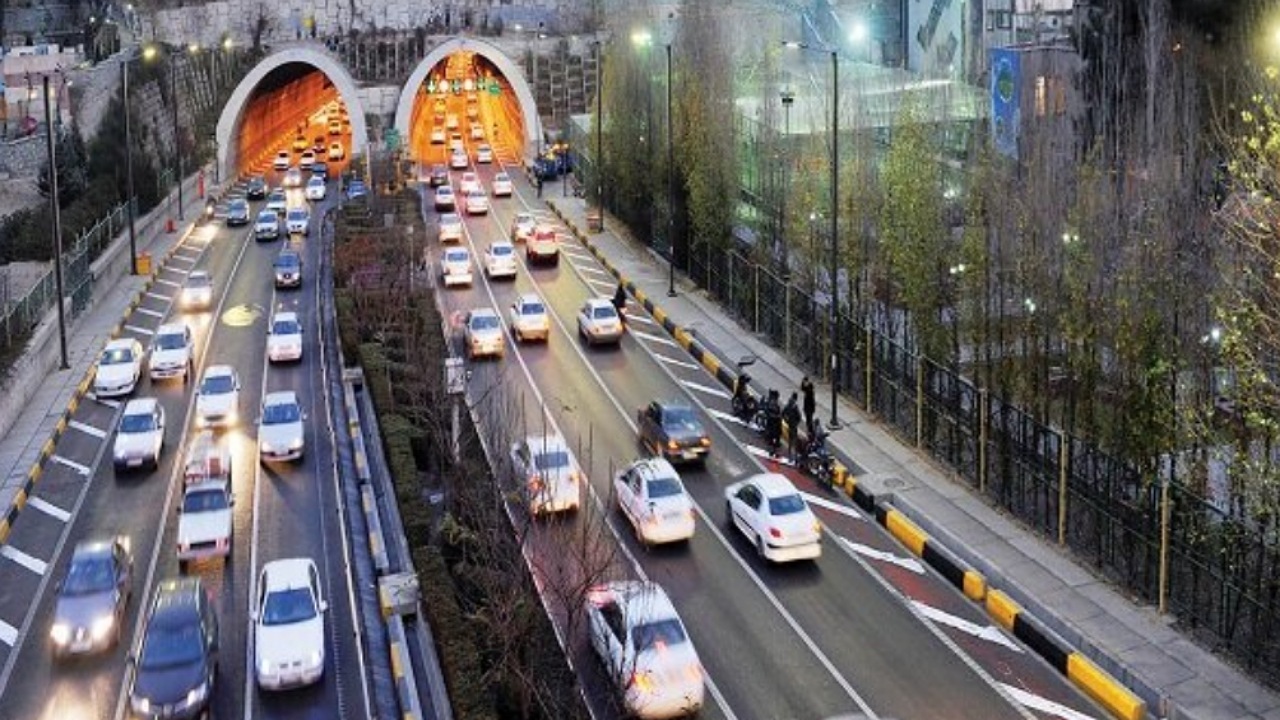 تونل رسالت تهران امشب مسدود است