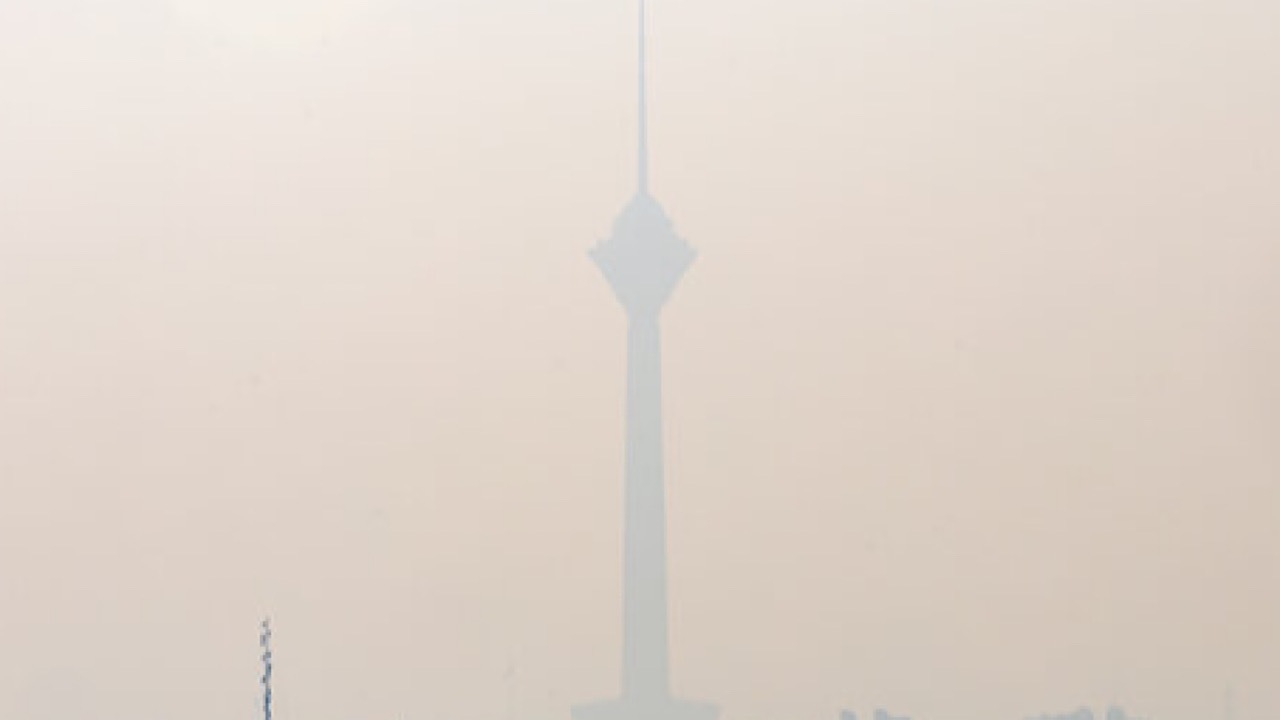 وضعیت هوای تهران قرمز شد