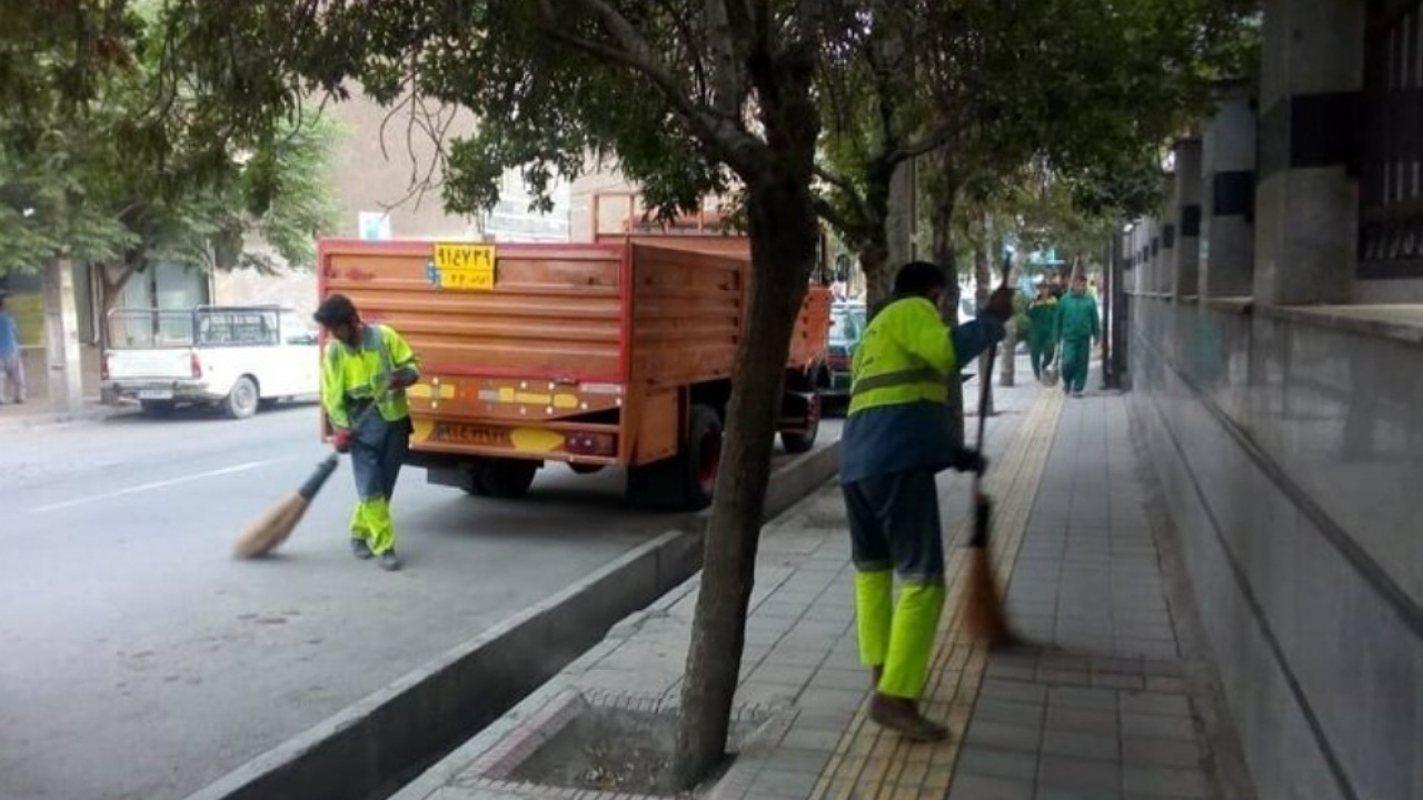 فعالیت ۳ هزار نیروی نظافت شهری در مسیر راهپیمایی جاماندگان اربعین