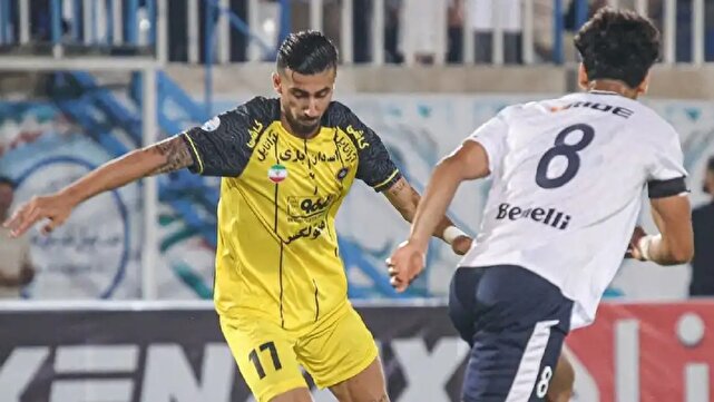 ملوان ۱ – ۱ سپاهان/ زور شاگردان زارع و نویدکیا به هم نرسید + فیلم