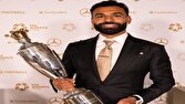محمد صلاح برنده جایزه بهترین بازیکن سال انگلیس