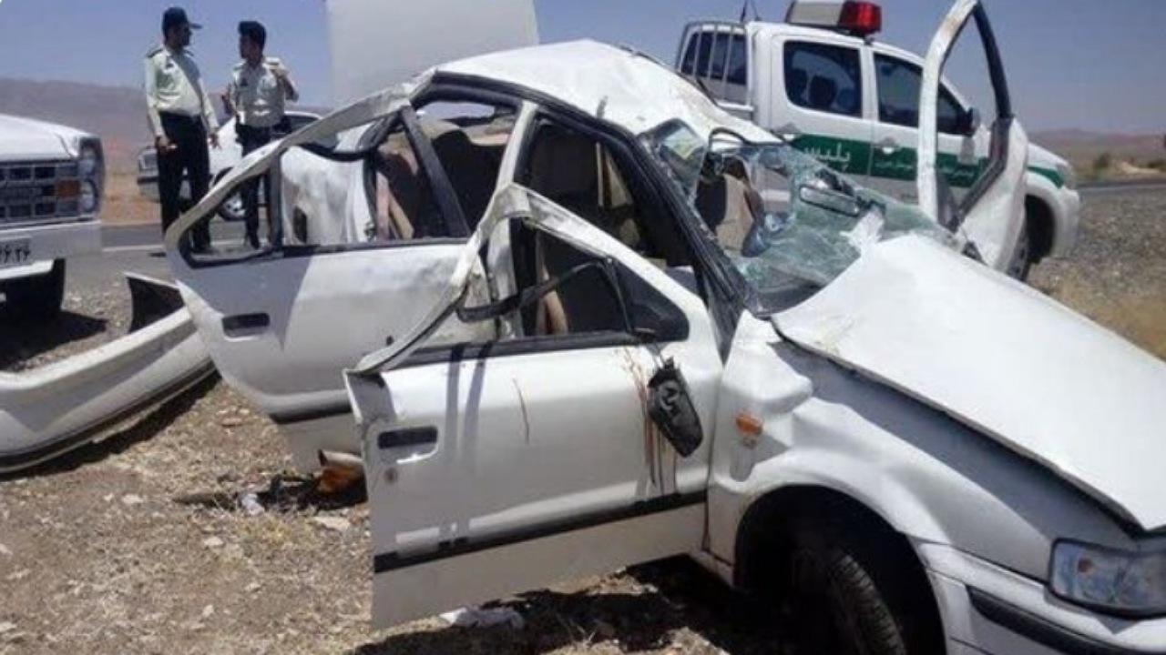 ۱۰ درصد تلفات تصادفات در شهریور جان می‌بازند