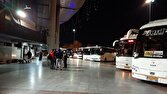 ورود روزانه ۱۸۰۰ اتوبوس به مشهد برای بازگشت زائران