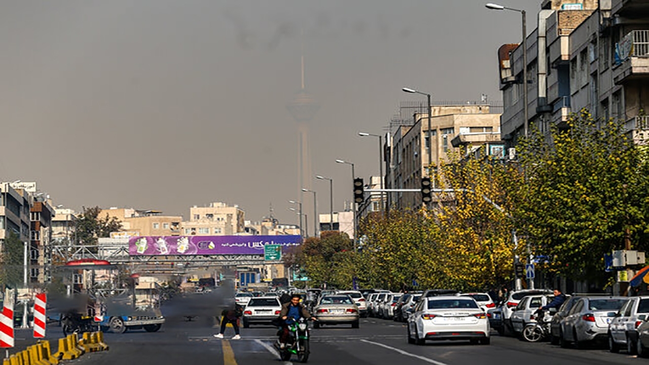 هوای تهران در وضعیت نارنجی و آلوده قرار گرفت