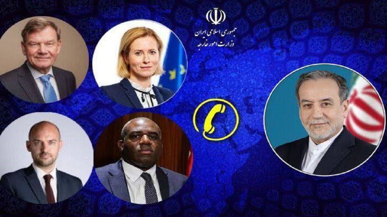 عراقچی: ایران به اقدام سه کشور اروپایی در خصوص فعالسازی مکانیسم ماشه پاسخ خواهد داد
