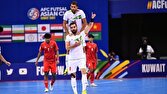 تیم ملی فوتسال ایران روی سکوی پنجم جهان