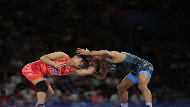 قهرمانی مقتدرانه رحمان عموزاد/ انتقام شکست المپیک پاریس گرفته شد + فیلم