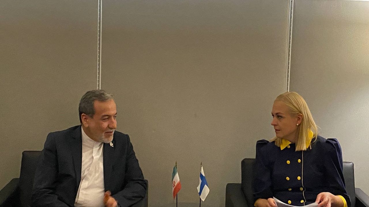 دیدار وزرای خارجه ایران و فنلاند