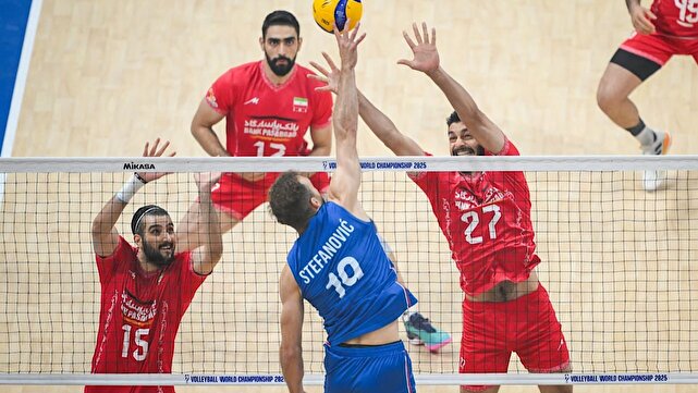 والیبال ایران با عبور از صربستان به یکچهارم نهایی صعود کرد