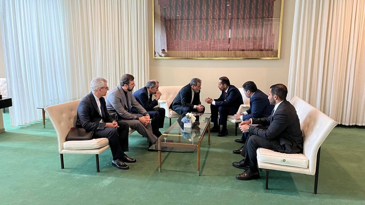 دیدار وزرای خارجه ایران و قطر