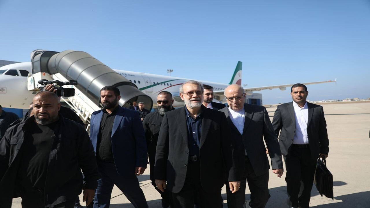 لاریجانی وارد بیروت پایتخت لبنان شد