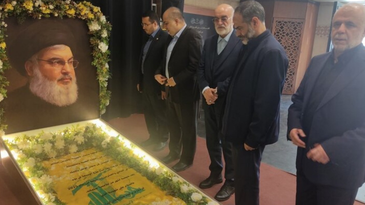 حضور هیئت پارلمانی ایران در مراسم سالگرد شهدای مقاومت حزب‌الله لبنان