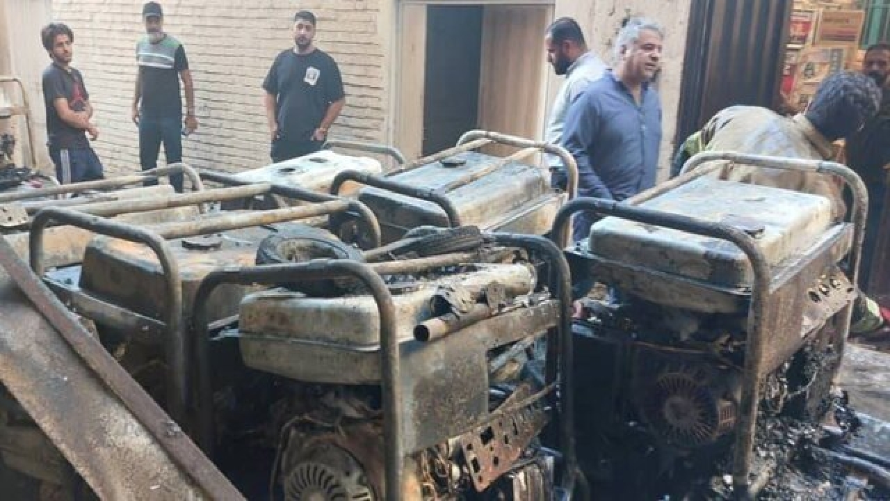 آتش‌سوزی در خیابان سعدی جنوبی؛ نجات ۷ نفر از ساختمان چهارطبقه