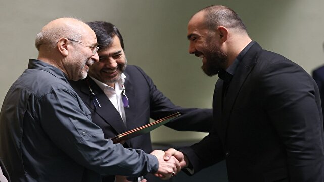 تقدیر نمایندگان مجلس از مدال آوران تیم‌های ملی کشتی آزاد و فرنگی