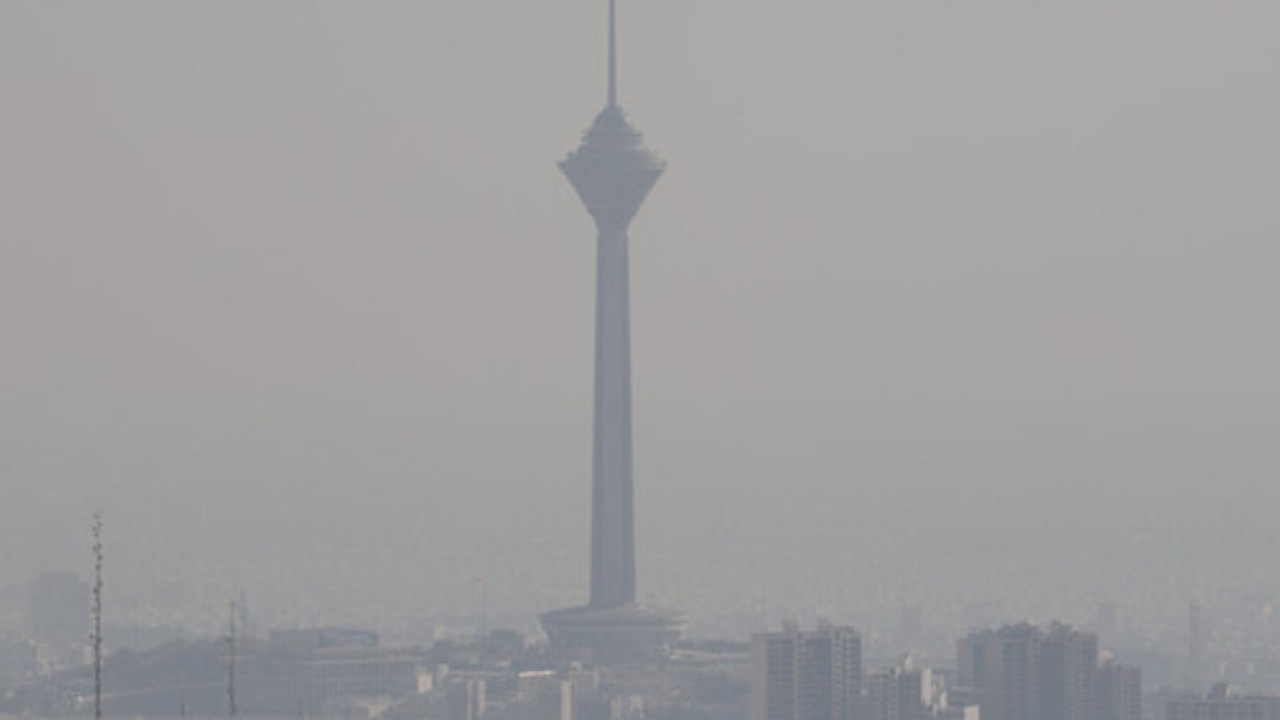 هوای تهران آلوده و در وضعیت نارنجی است