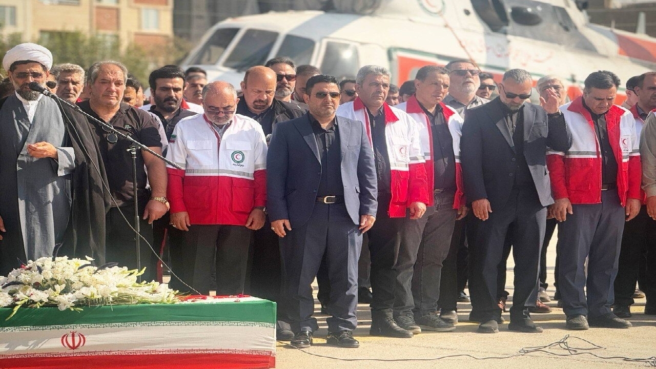 مراسم تشییع پیکر شهید کاپیتان «محسن مهرابزاده» برگزار شد